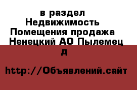  в раздел : Недвижимость » Помещения продажа . Ненецкий АО,Пылемец д.